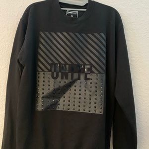 Black Longsleeve Embroidered Sean Jean